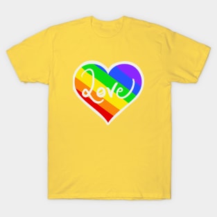 Rainbow Heart T-Shirt